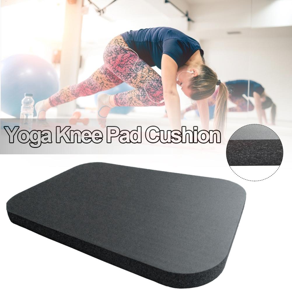 Thick Yoga Mat - Yoga Knee black Pad 1PC Cushion