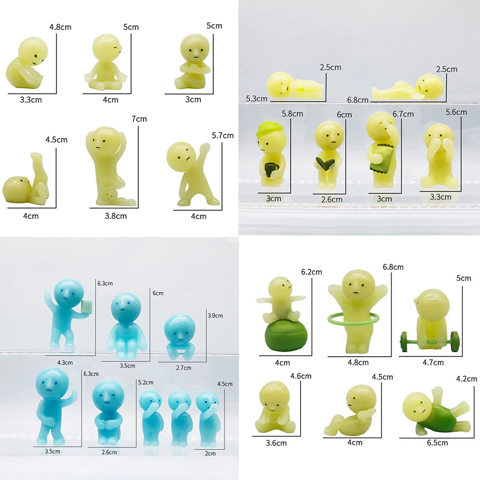Yoga In Fitness First - Glow In The Dark Mini Figure