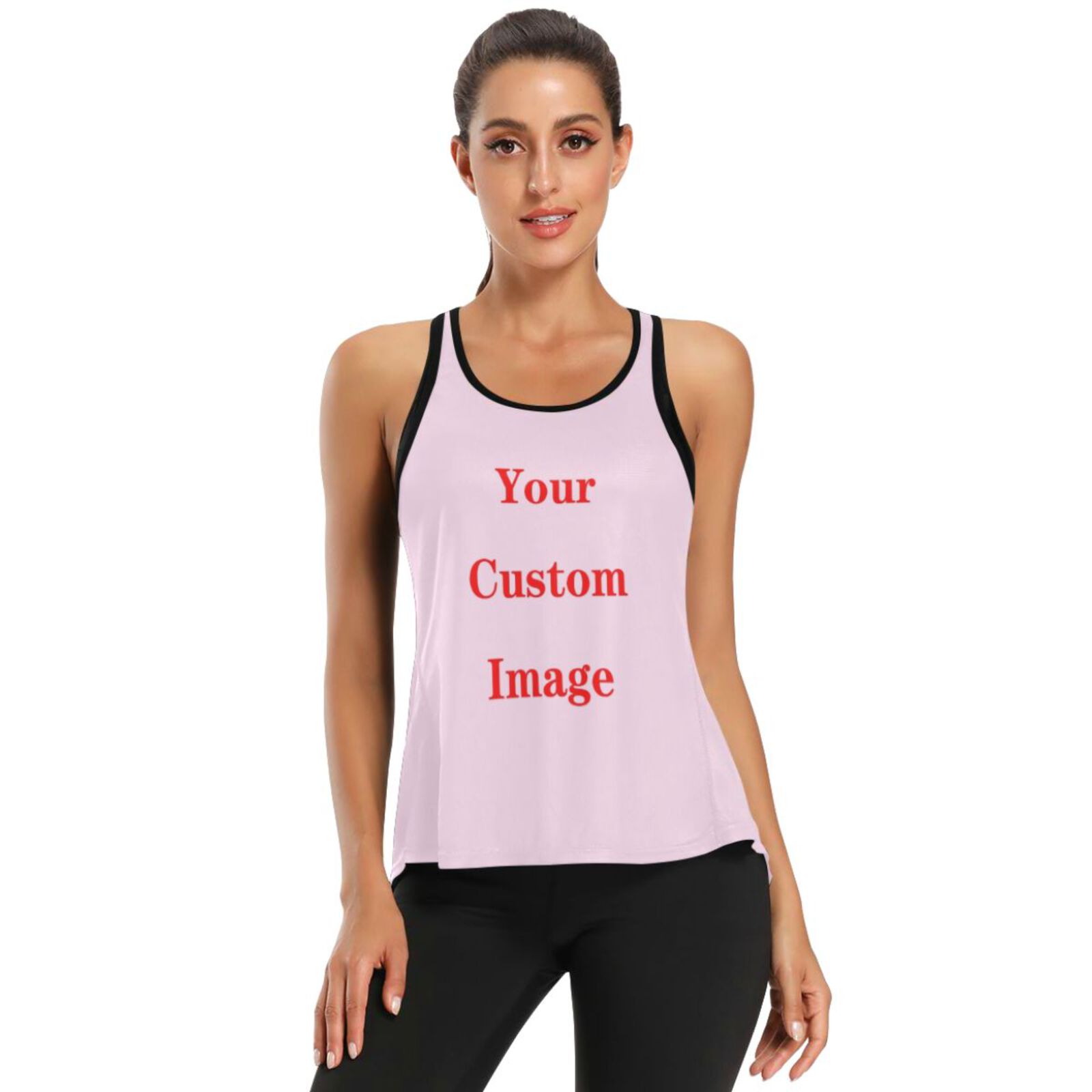 Yoga Fitness Images - 2025 Gym Tops Women's Sports Top