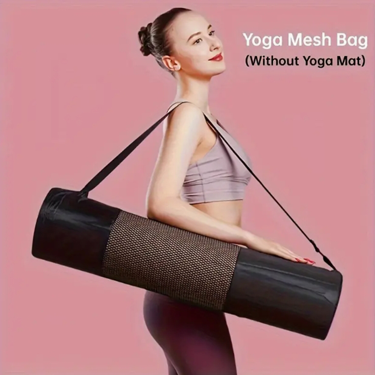 Yoga Fitness & Nutrition Llp - 1 Breathable Yoga Mat Storage Mesh