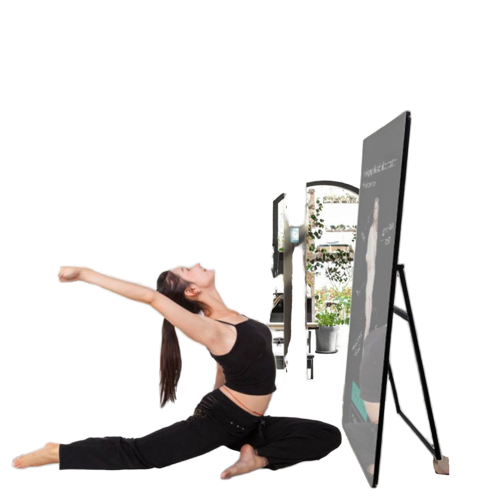 Yoga Fitness Hotel - Smart A-Shape Fitness Mirror with Android