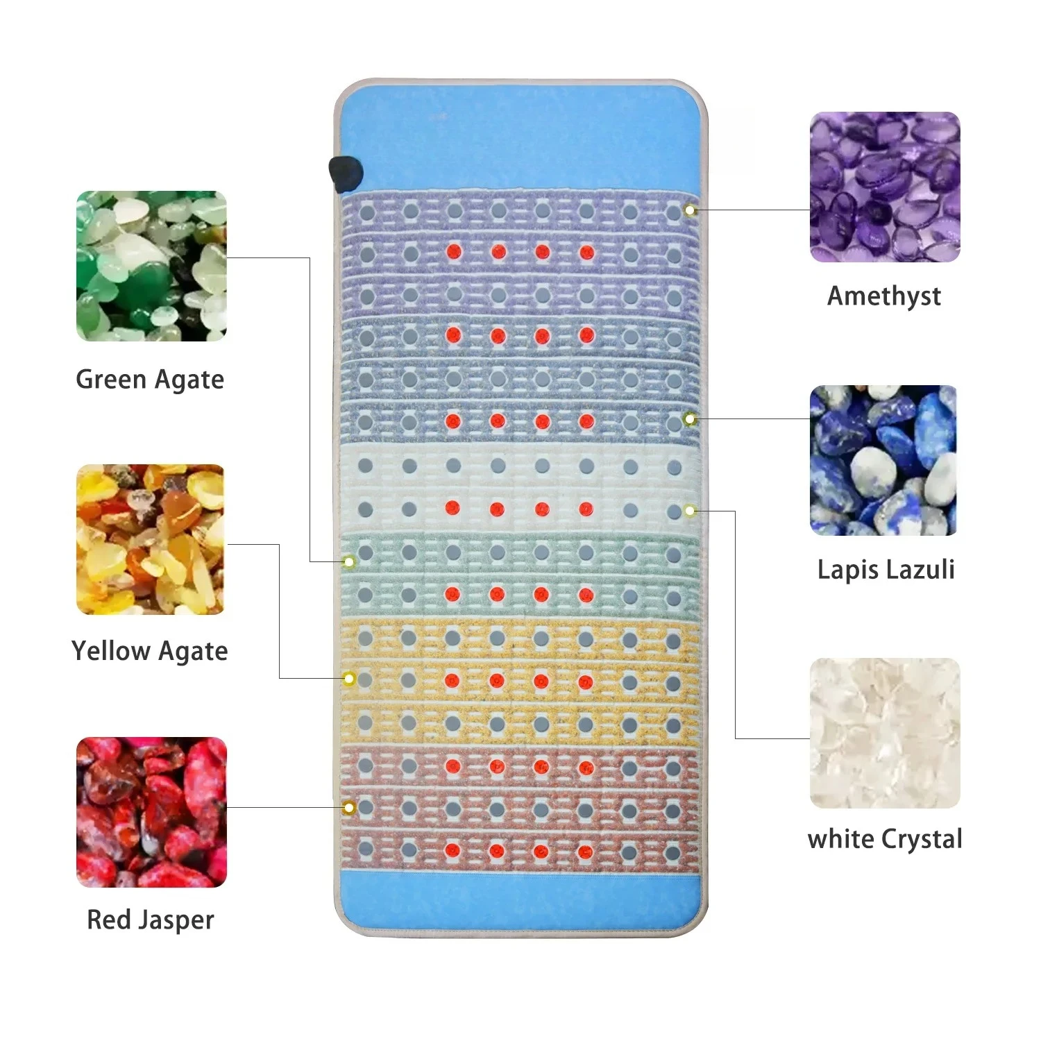 Reliable Natural Crystal Mat R - Oxygen Yoga & Fitness University Village ulasan dan harga