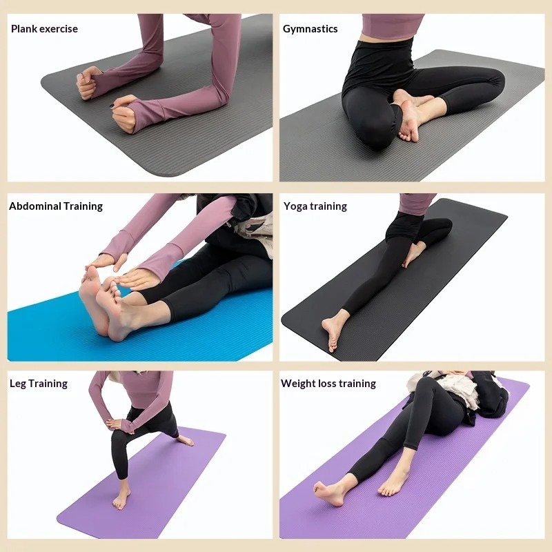 Extra Thick Non Slip Yoga Mat  - Thick Yoga Mat ulasan dan harga