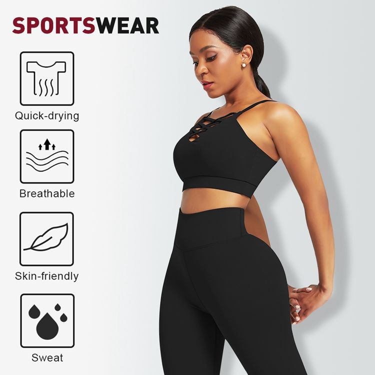 3 Pieces Women's Yoga Fitness  - Yoga Fitness Wear ulasan dan harga