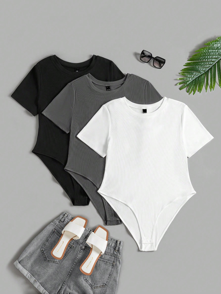 Plus Size Women's Round Neck S - Yoga Fitness Wear ulasan dan harga
