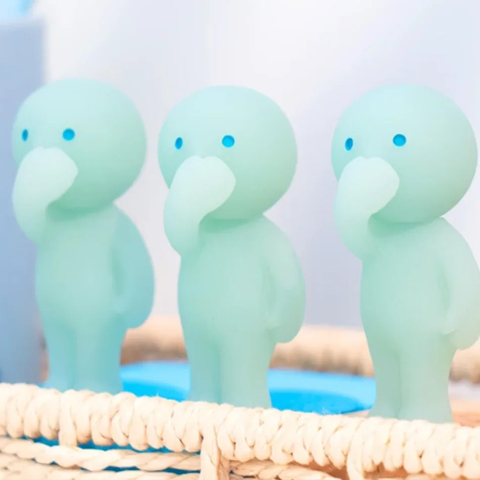 Glow In The Dark Mini Figure S - Yoga In Fitness First ulasan dan harga