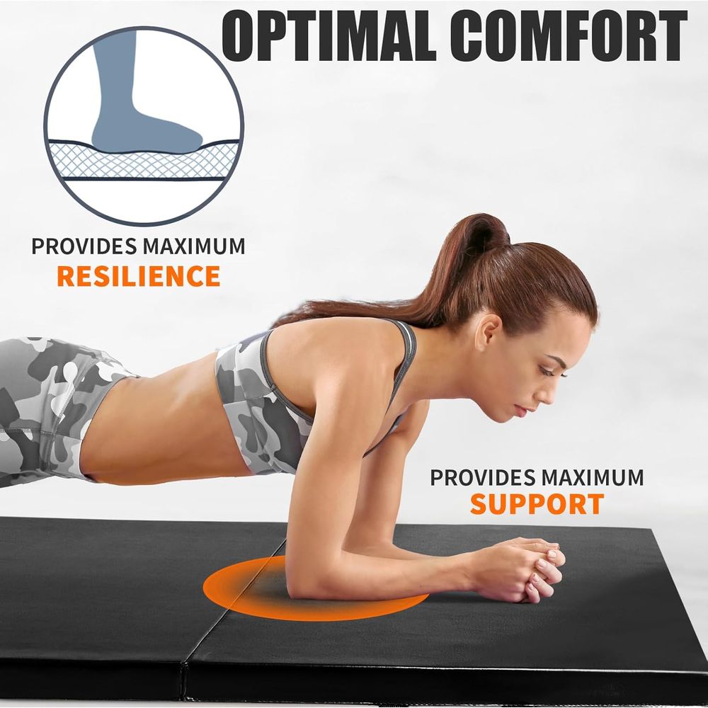 Enhanced 2 Thick Gym Mat, 3'x6 - Thick Yoga Mat ulasan dan harga
