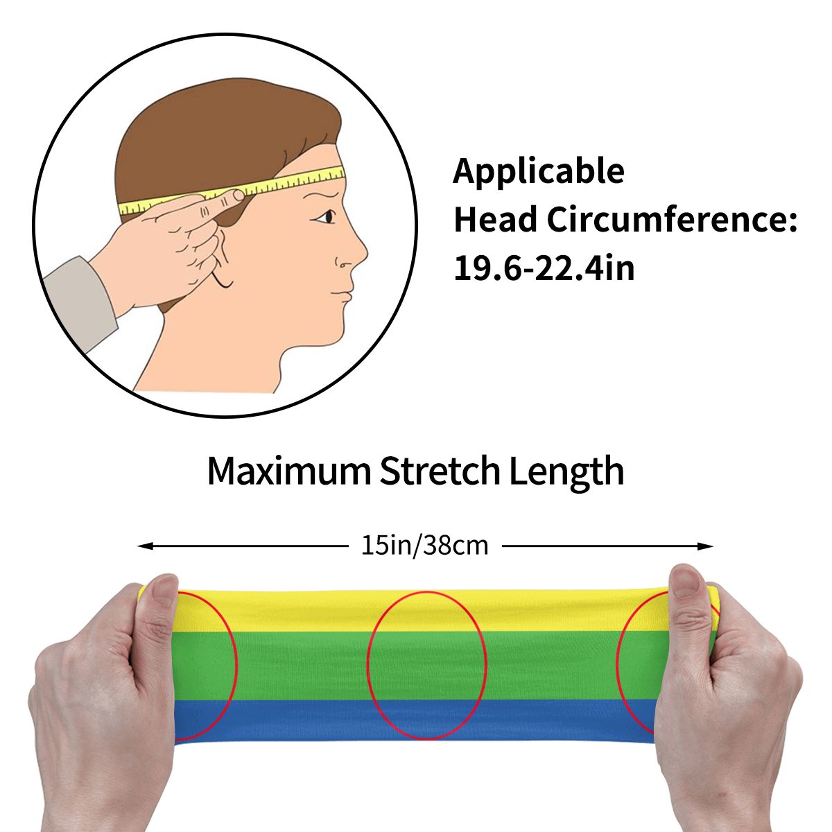 Headband Sports Yoga Fitness S - Yoga In Fitness First ulasan dan harga