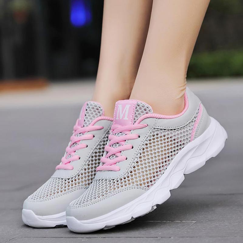 Summer Breathable Sneakers Wom - Yoga Fitness Online ulasan dan harga