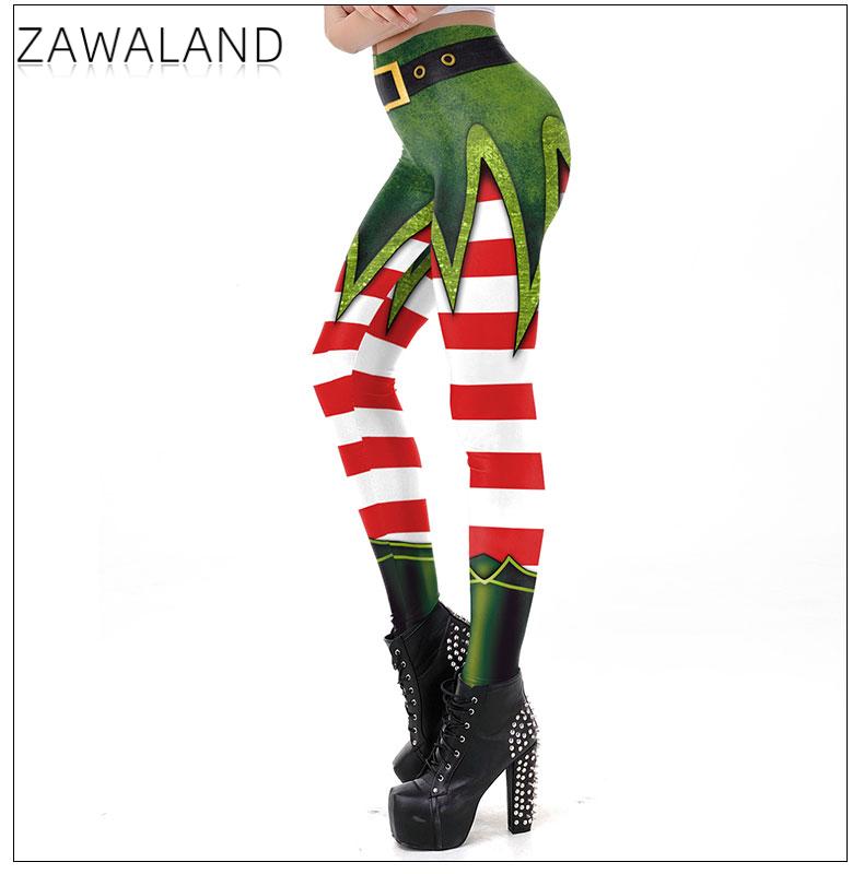 Zawaland Christmas Yoga Leggin - Yoga Fitness Holiday ulasan dan harga