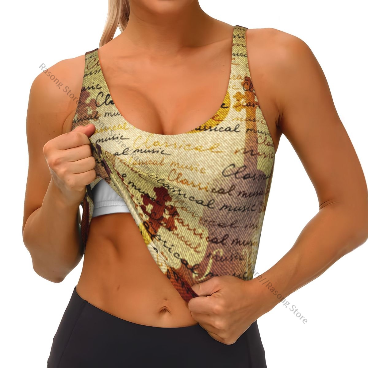 Sports Bra Women Running Yoga  - Yoga Fitness Music ulasan dan harga