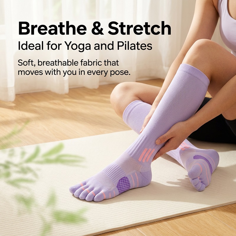 1/6 Pairs Women's Summer Fitne - Yoga For Fitness ulasan dan harga