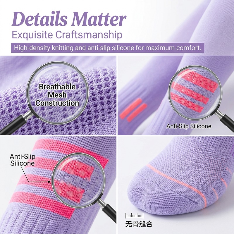 1/6 Pairs Women's Summer Fitne - Yoga For Fitness ulasan dan harga
