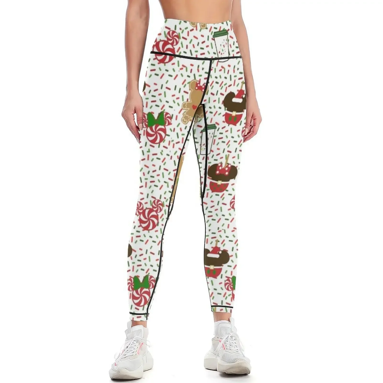 Magical Holiday Snacks Legging - Yoga Fitness Holiday ulasan dan harga