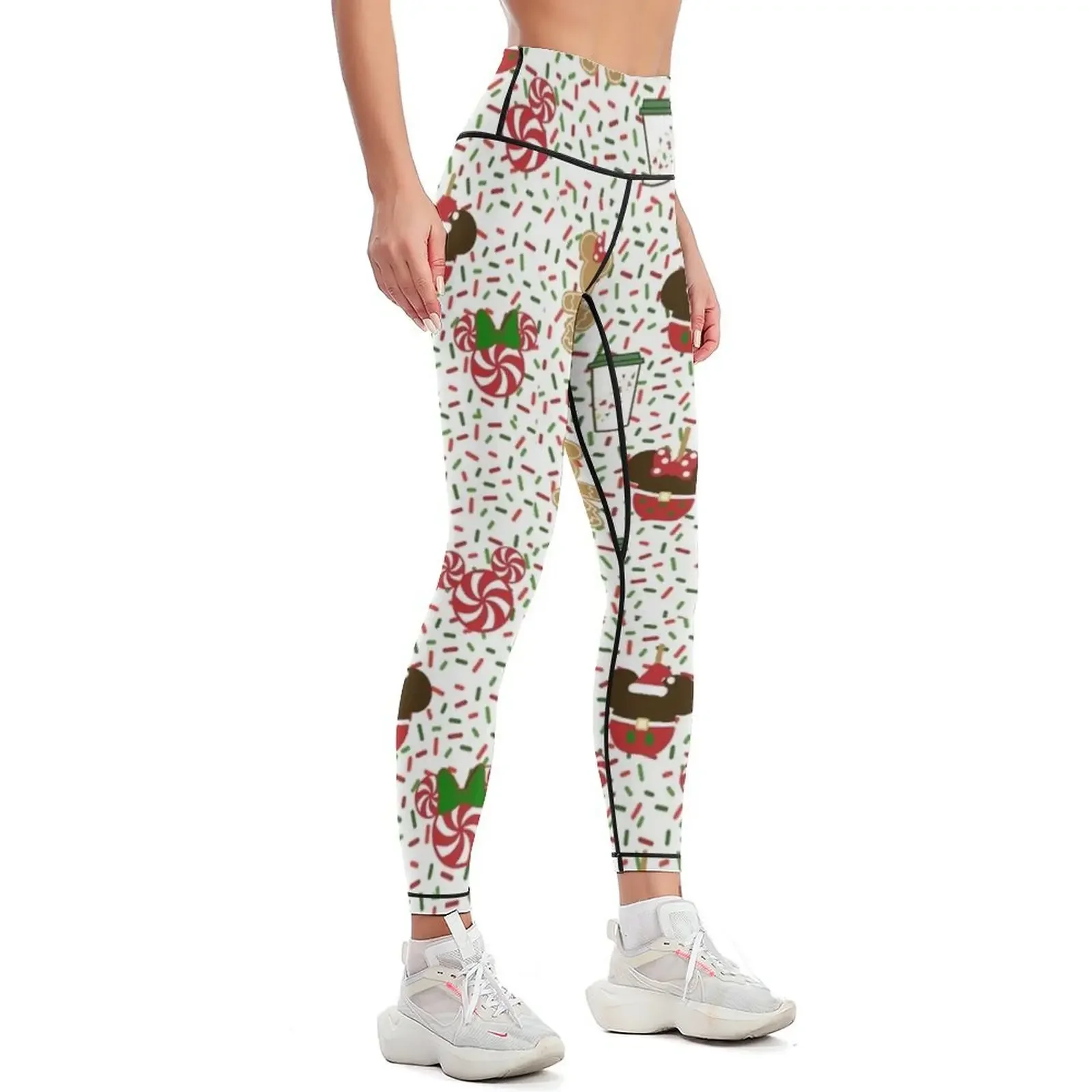 Magical Holiday Snacks Legging - Yoga Fitness Holiday ulasan dan harga