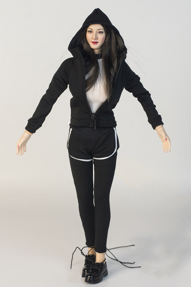 1/6 Female Black Yoga Clothing - Yoga In Fitness First ulasan dan harga