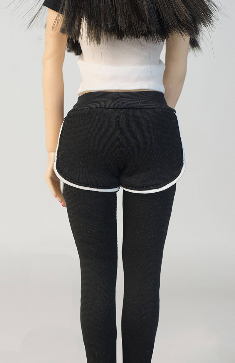 1/6 Female Black Yoga Clothing - Yoga In Fitness First ulasan dan harga