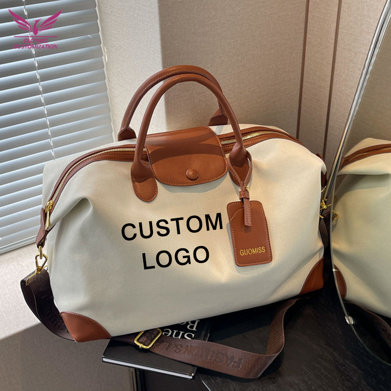 Custom logo Handbag Canvas Bre - Yoga Fitness Name ulasan dan harga