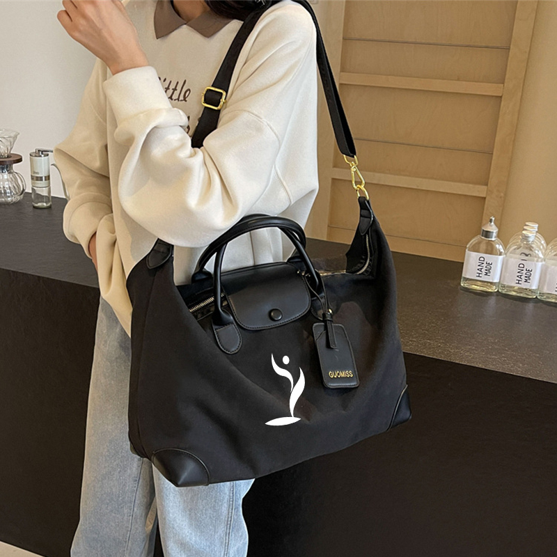 Custom logo Handbag Canvas Bre - Yoga Fitness Name ulasan dan harga
