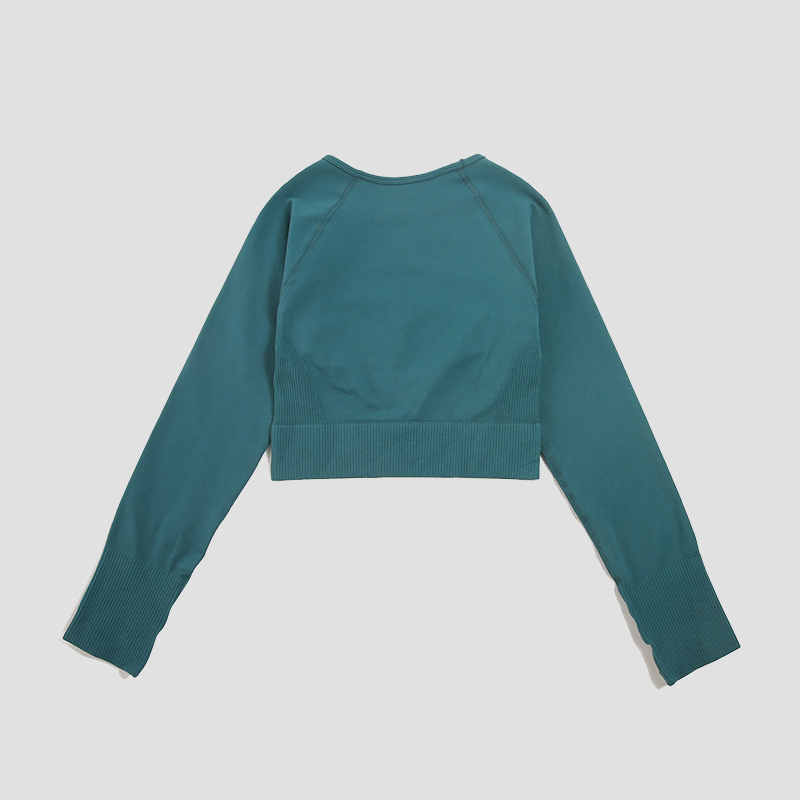 Women's Shirt Seamless Crop To - Yoga Fitness Hk ulasan dan harga