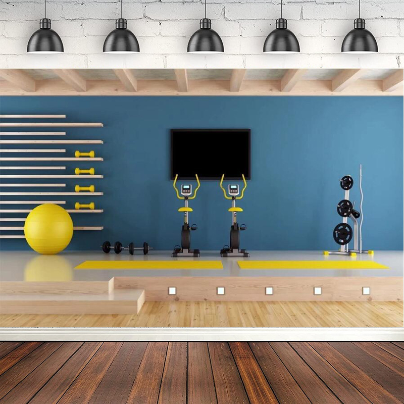 Photography Backdrop Home Gym  - Yoga Fitness Online ulasan dan harga