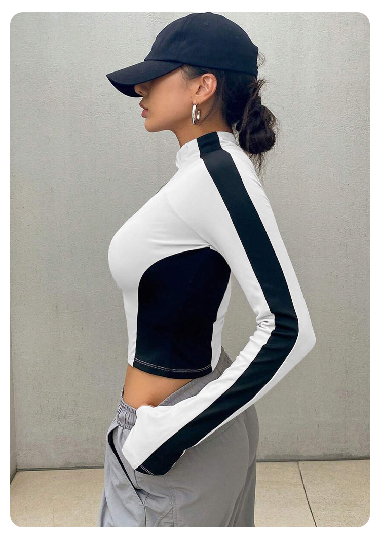 Yoga Clothes Stand Up Collar J - Yoga For Fitness ulasan dan harga