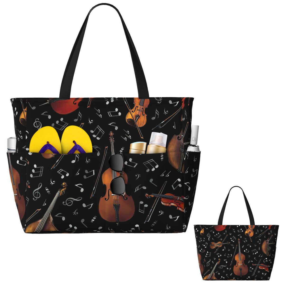 Violin Music Notes On Black Be - Yoga Fitness Music ulasan dan harga
