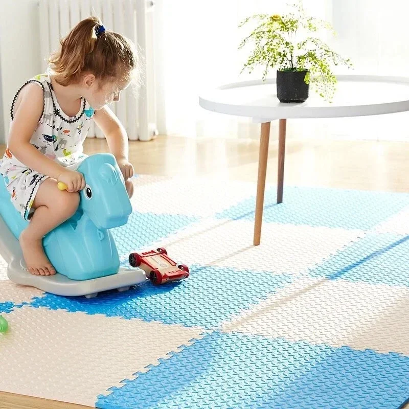 8/16PCS 30cm Sports Gym Mats P - Yoga Fitness Music ulasan dan harga
