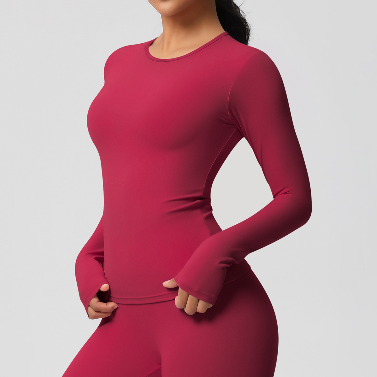 Women's Two-side Brushed Solid - Fitness Yoga Only For Women ulasan dan harga