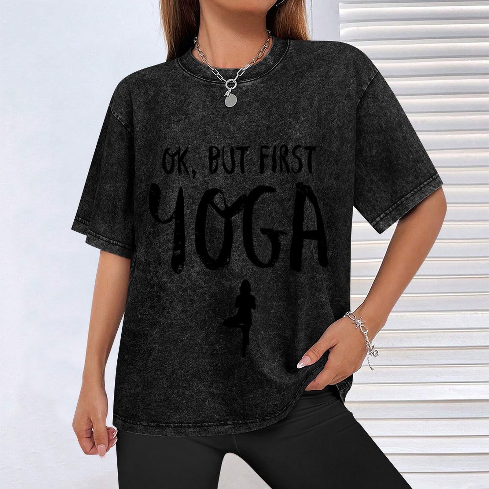 Ok But First Yoga Funny Fitnes - Yoga In Fitness First ulasan dan harga