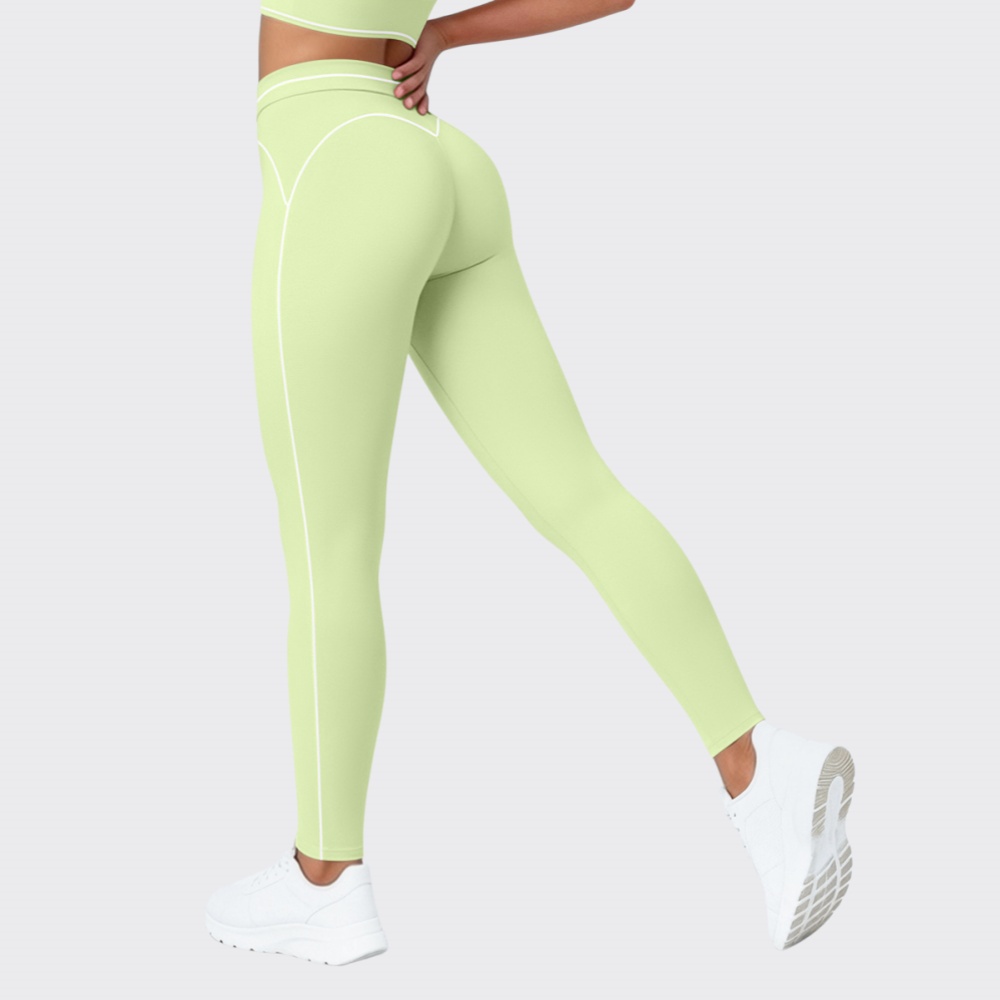 High Waist Sports Leggings Wom - Yoga Fitness Up ulasan dan harga