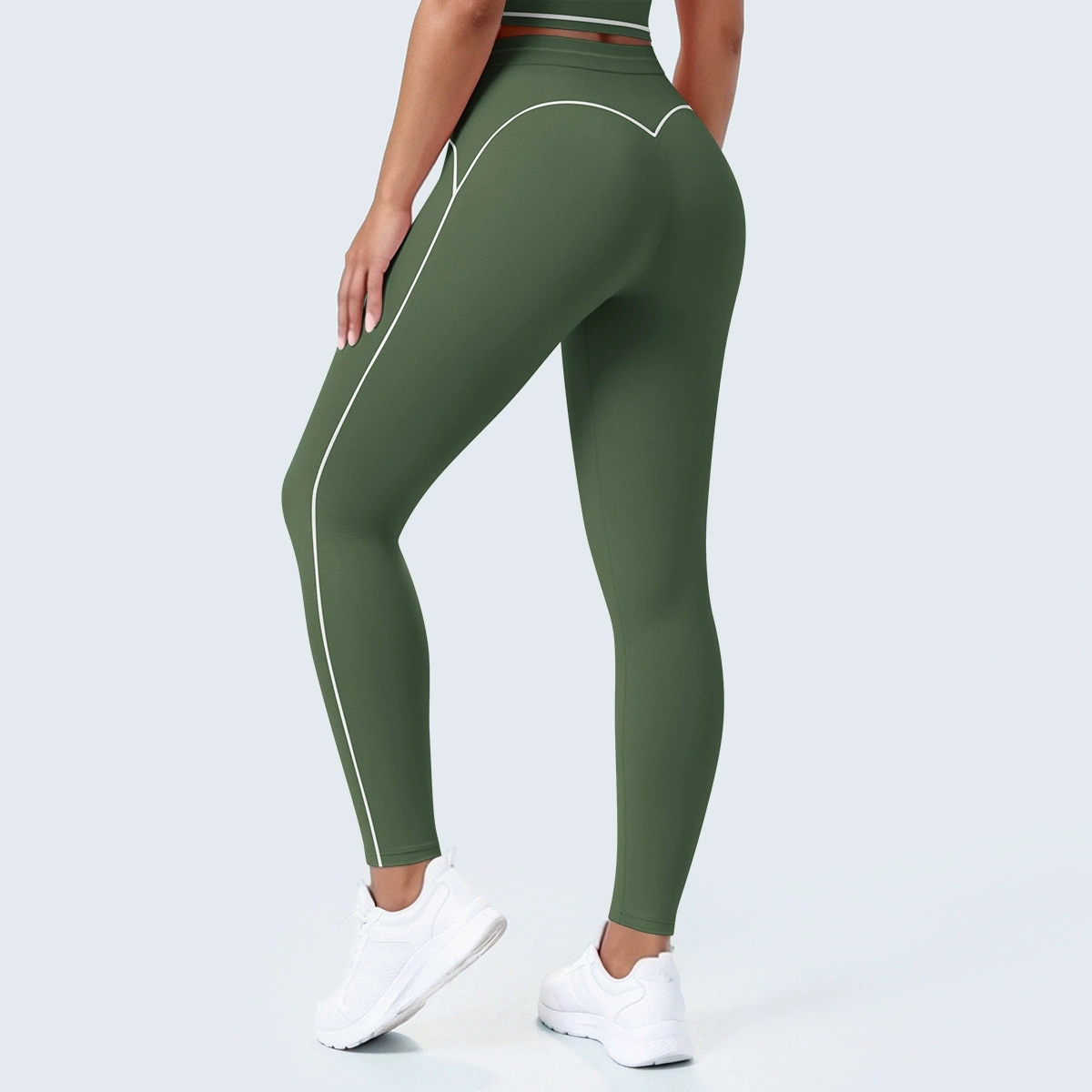 High Waist Sports Leggings Wom - Yoga Fitness Up ulasan dan harga