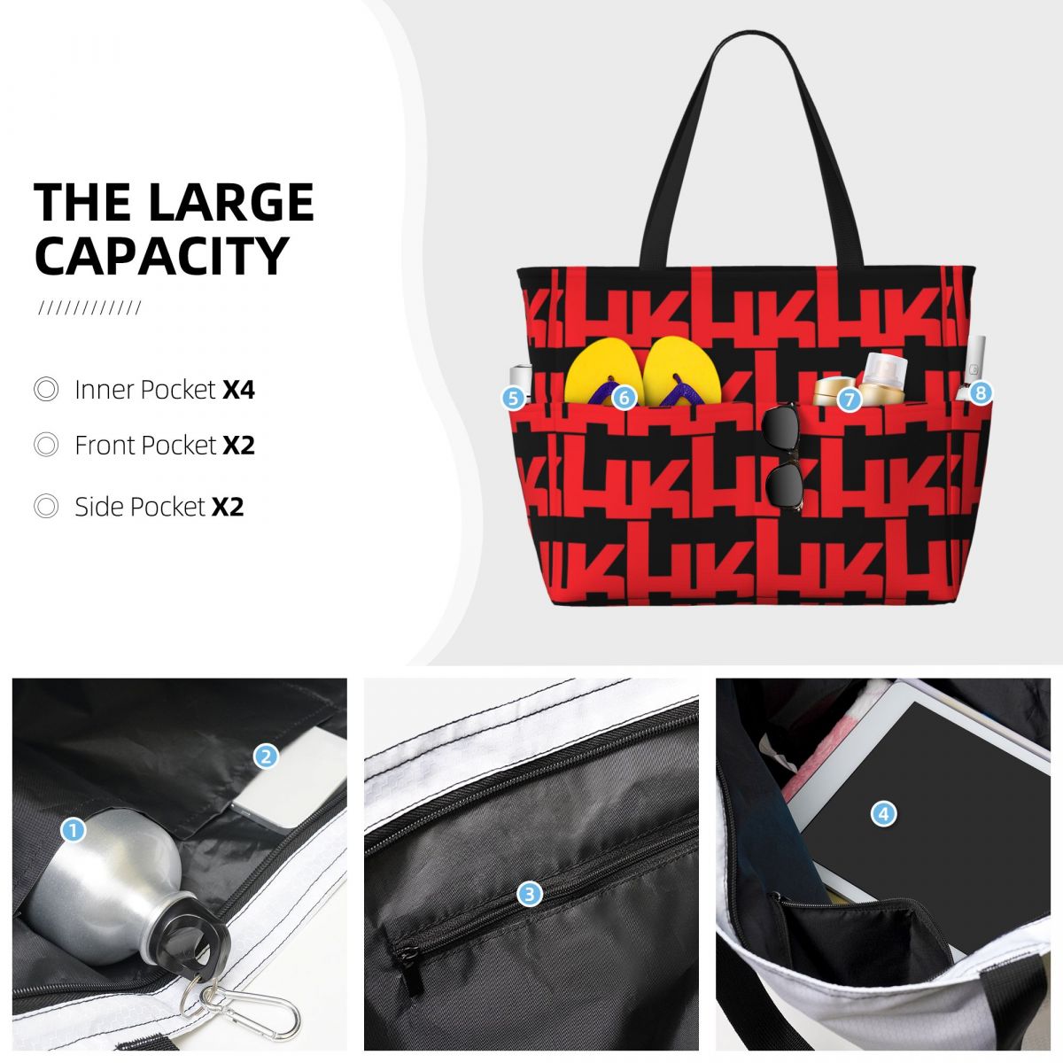 Heckler Koch Hk Logo Beach Tot - Yoga Fitness Hk ulasan dan harga
