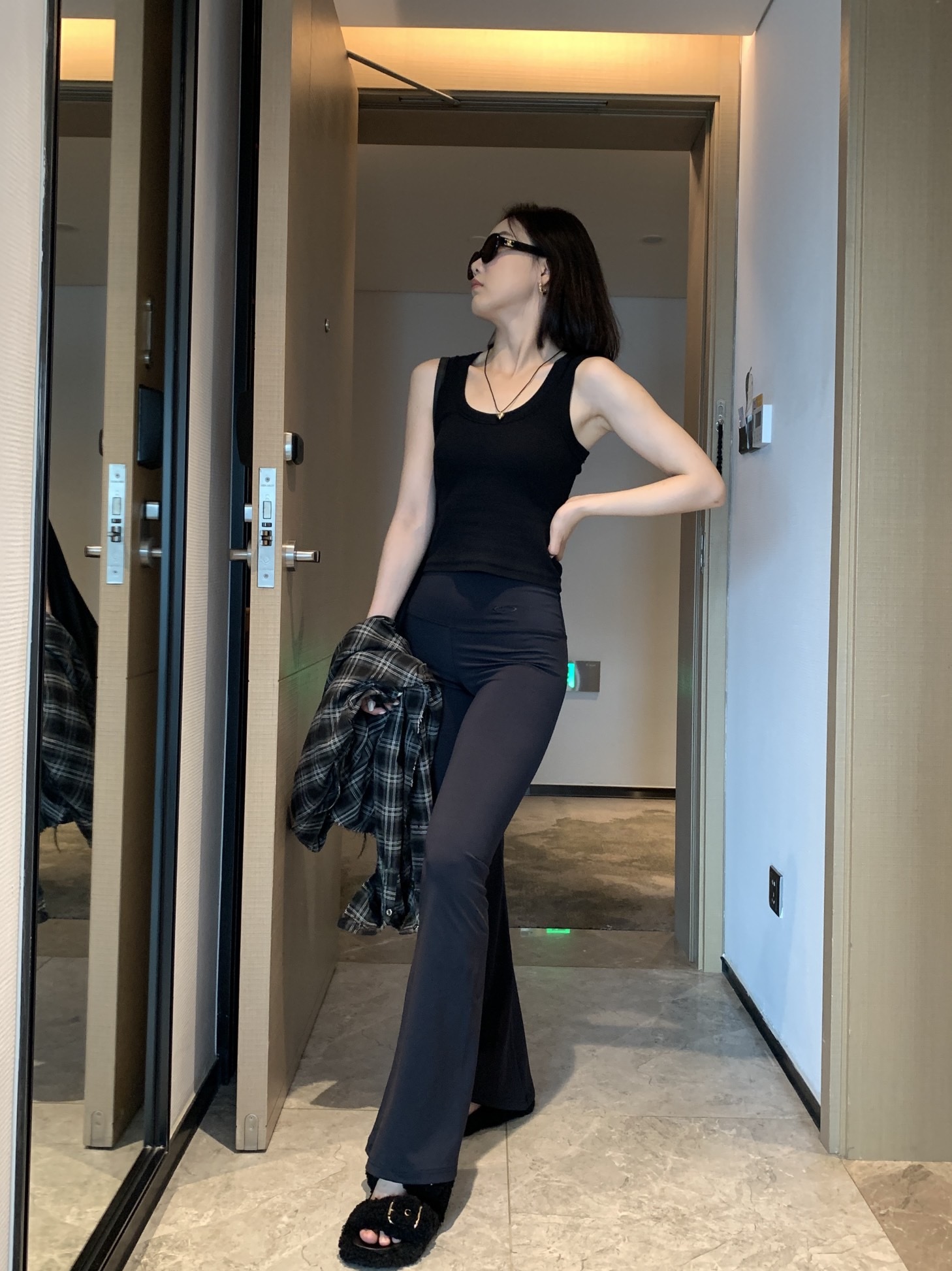High-Waist Elastic Yoga Pants  - Yoga Fitness Online ulasan dan harga