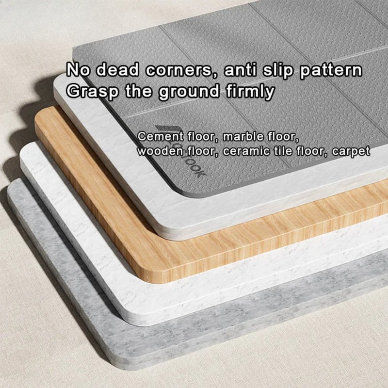 Portable Foldable Yoga Mat Non - Thick Yoga Mat ulasan dan harga